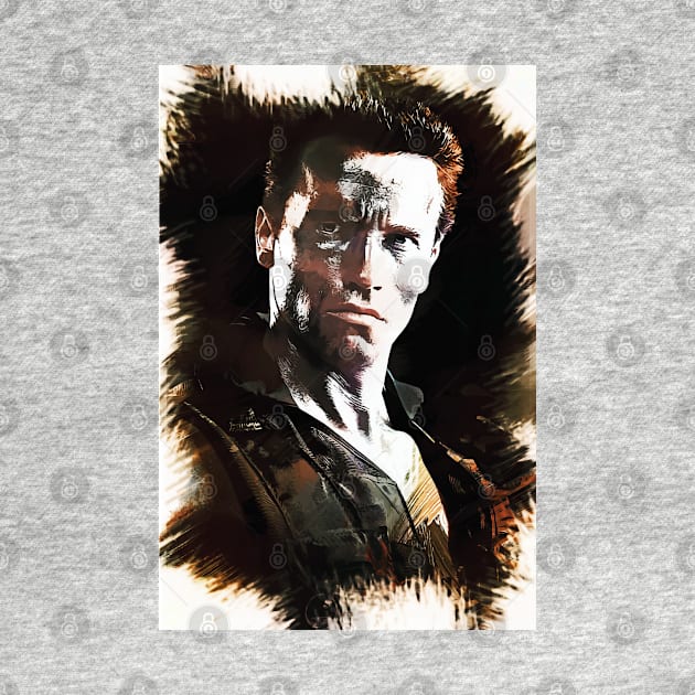 John Matrix - Arnold Schwarzenegger [COMMANDO] by Naumovski